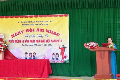 NGÀY HỘI ÂM NHẠC – TRI ÂN THẦY CÔ