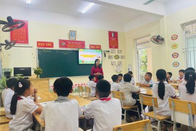 PHONG TRÀO HỘI GIẢNG – HỘI HỌC CỦA TRƯỜNG TIỂU HỌC MỘC NAM